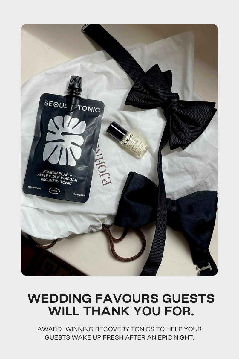 Wedding Favours by Seoul Tonic